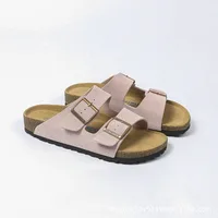 Double breasted sandals, outdoor flip flops, men's and women's soft shoes for outdoor wear - Image 4