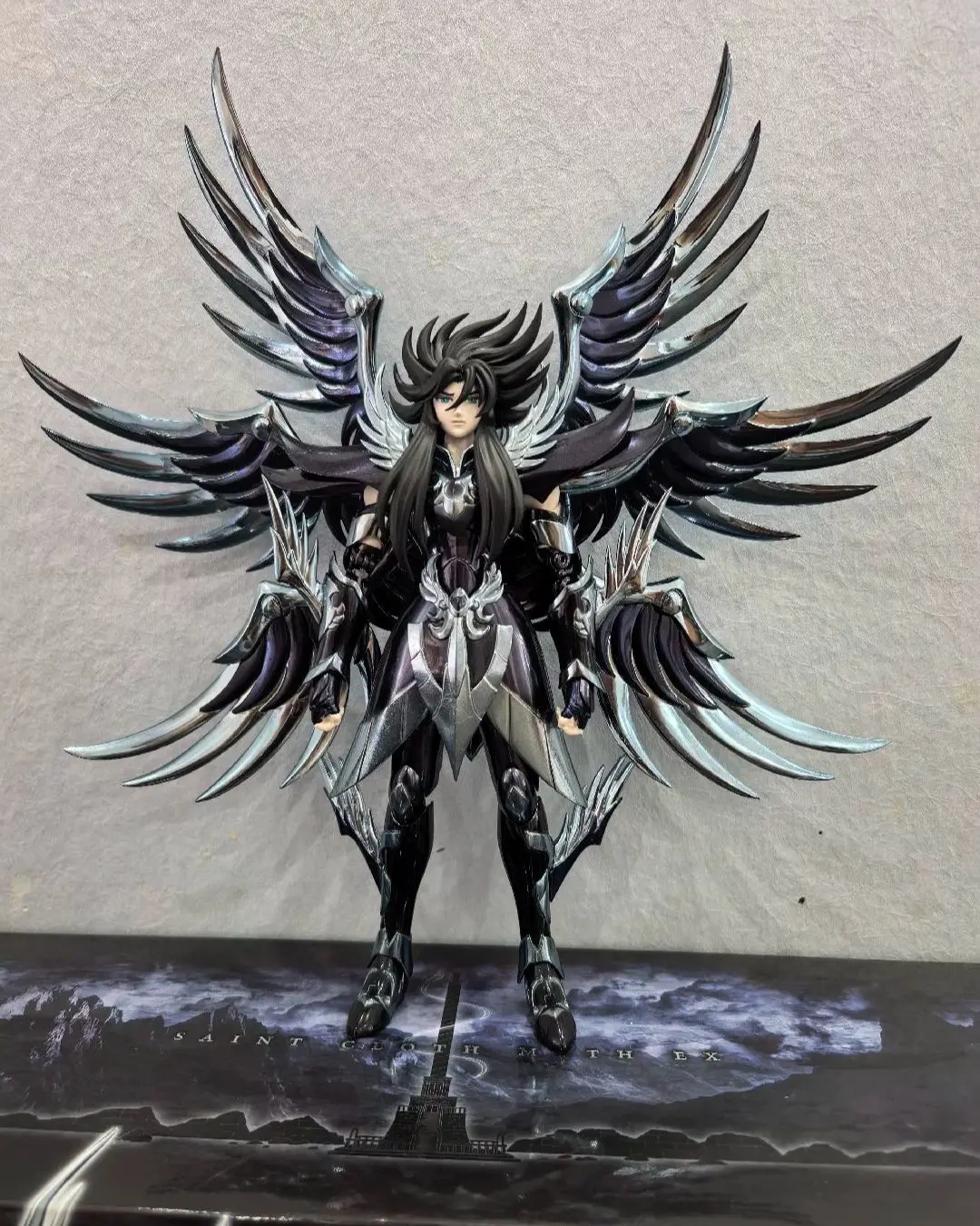 

In Stock Bandai Sacred Clothing Myth EX Version The Underworld Warrior Hades Collection of Toys Model