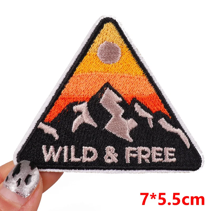 Parches bordados termoadhesivos – Insignias para montaña y aventura - imagen 5