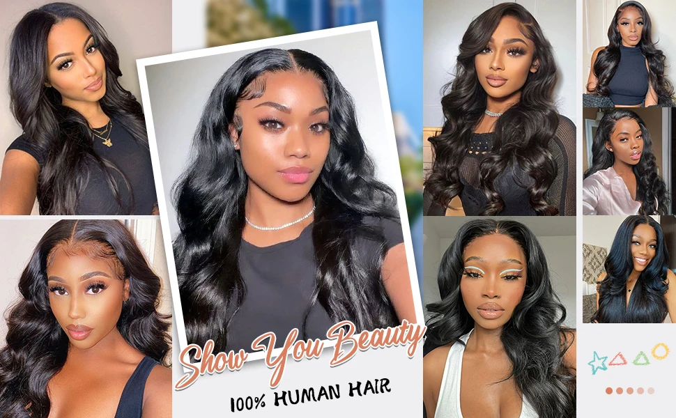 Body Wave Bundles With Closure Brazilian Hair Bundles With Frontal Human Hair Closure With Bundle Remy Hair Extension For Women