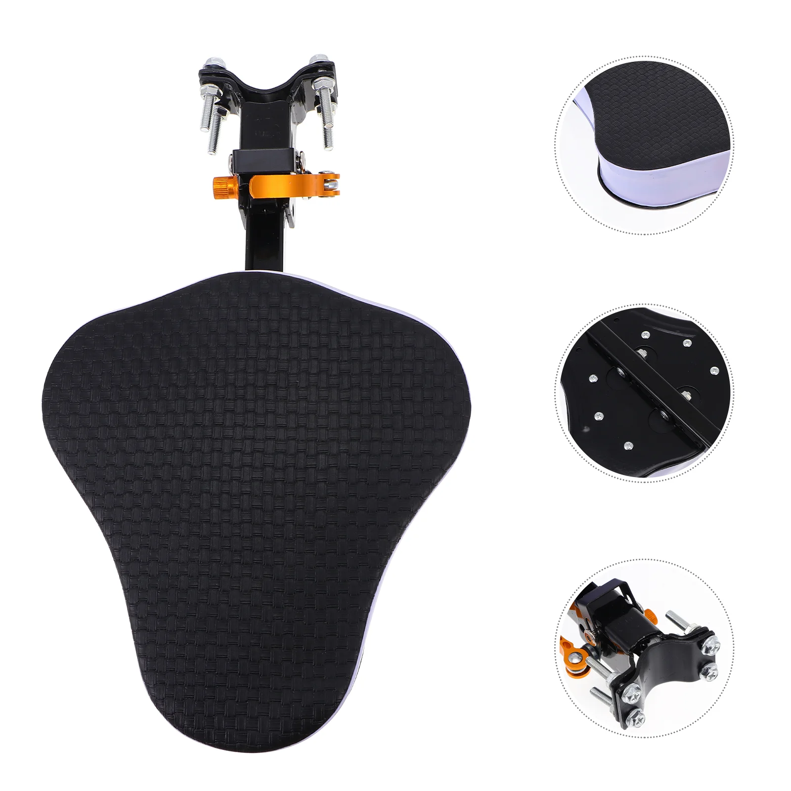 Decor Child Seat Saddle for Electric Bicycles Filling with Backrest Kids Bike Cushion Baby