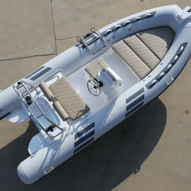 Rigid Hull Fiberglass Inflatable Boat RIB-480