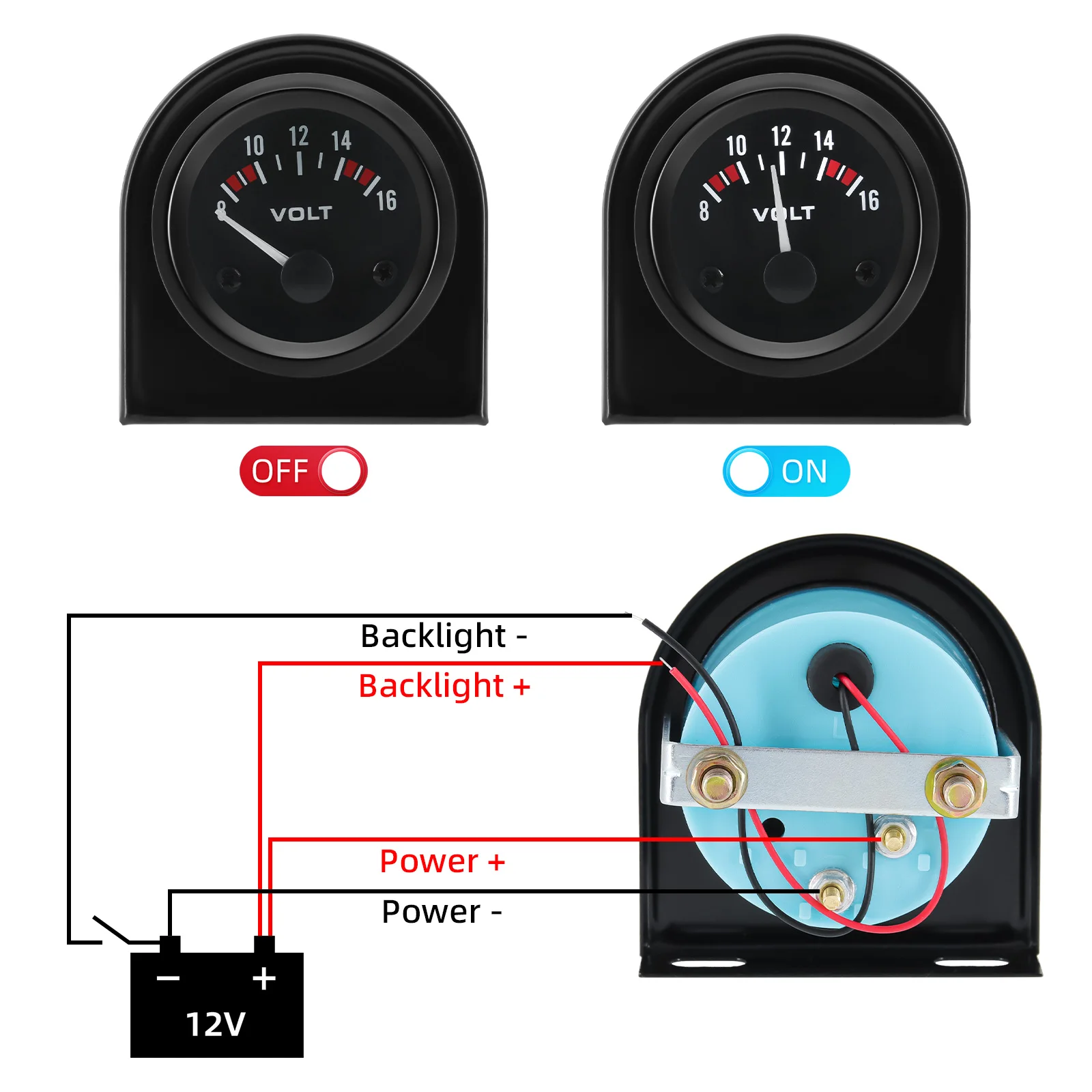 Auto VOLTS Car Gauge 2\