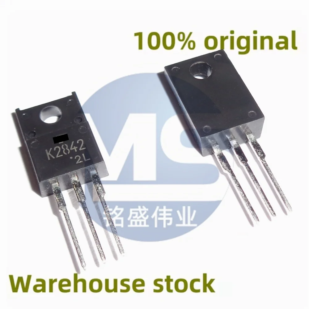 10PCS 100% New K2842 2SK2842 500V 12A Direct Insertion TO-220F MOSFET Spot Direct Order