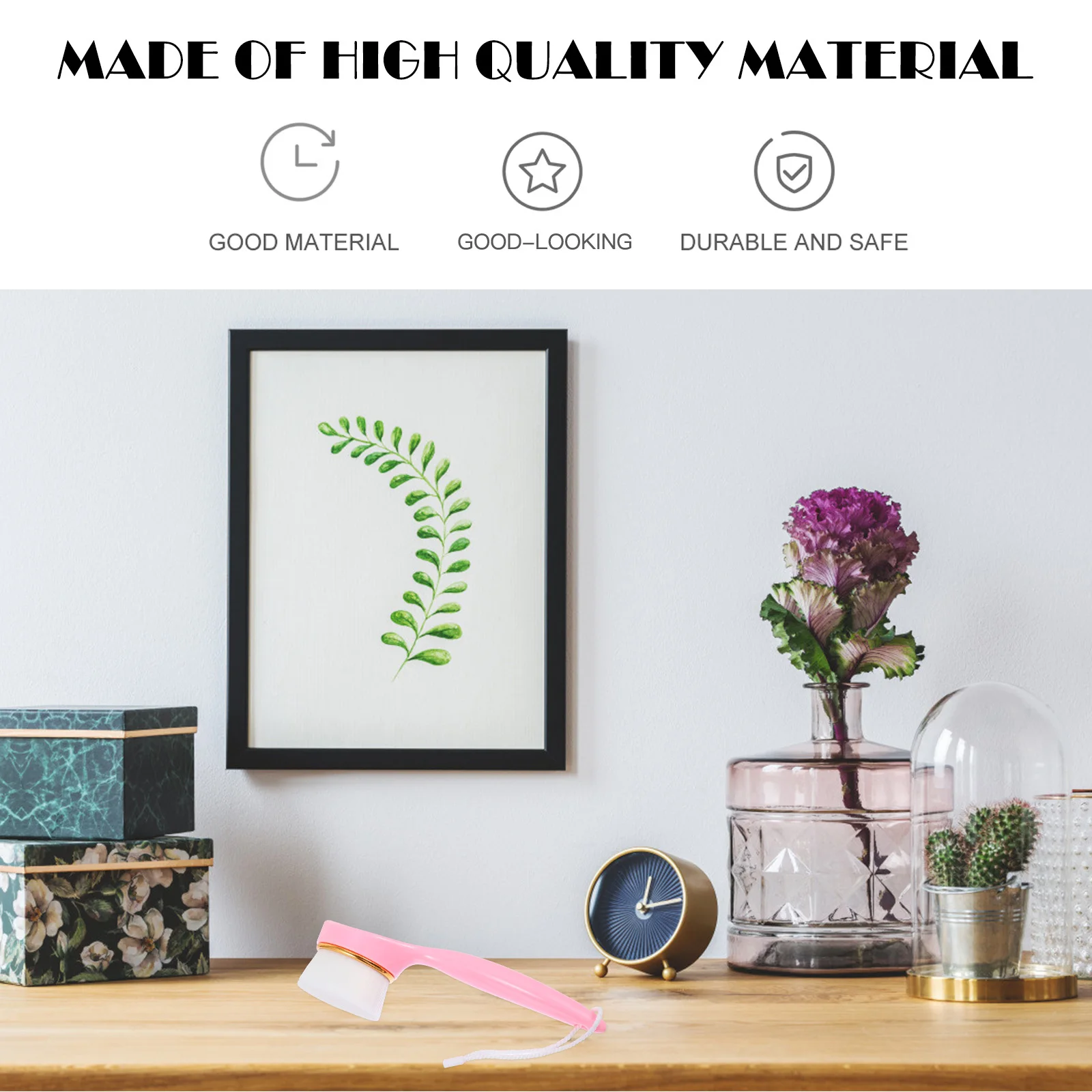 แปรงพลาสติกสำหรับทำความสะอาดผิวหน้าแบบมือถือ เครื่องมือทำความสะอาดผิวหน้าอย่างล้ำลึก แปรงล้างหน้า ช่วยกระตุ้นการไหลเวียนโลหิต ดูแลผิว