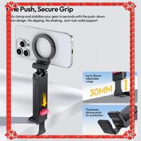 24-Hour Delivery Ulanzi MA88 Maglock Phone Holder Mount 360° Adjustable Clamp Mount Desktop Tripod 3-In-1 Handheld Selfie Stick