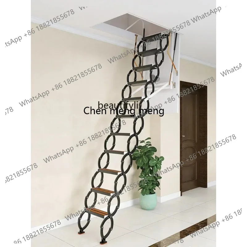LHY26ss Household Retractable Staircase Electric Invisible Elevator Villa Apartment Multi-Functional Telescopic Ladder