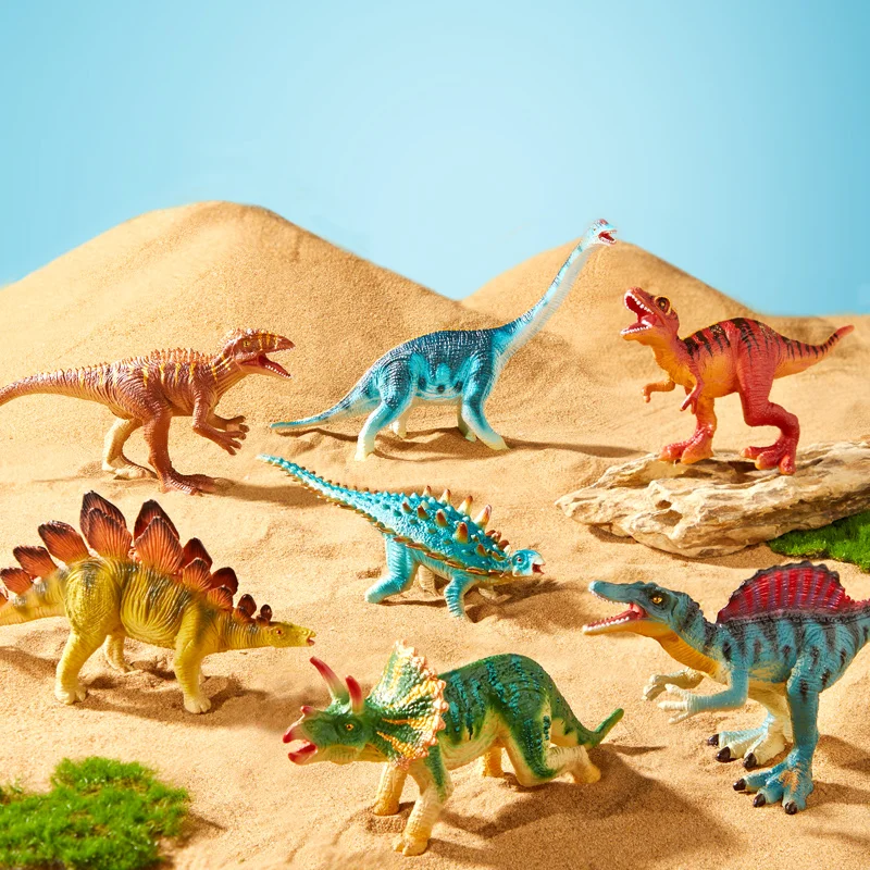 Mideer Dinosaur World Simulation Dinosaur Set Collection's Edition Toy for Children's Festival and Birthday Gift