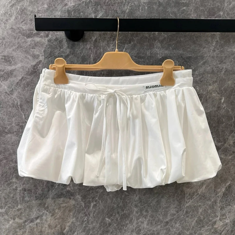 Casual Ballet Sle Geplooide ort Rok Dames Lente Zomer Herfst Bloemenprint Lage Taille Bloeier Rok Meisjes Faion