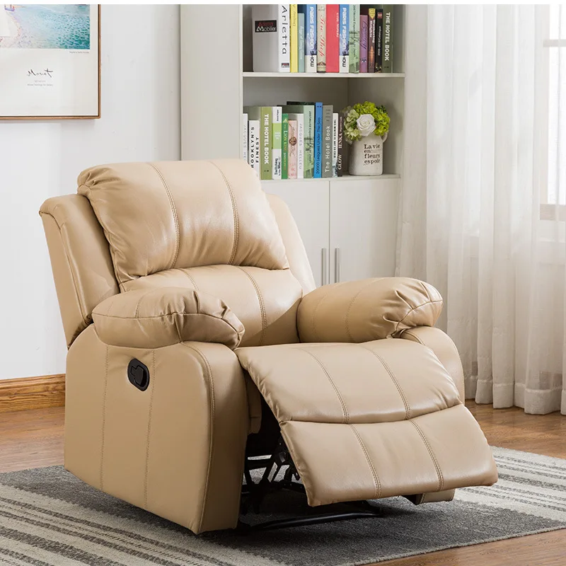 

First Class Single Person Sofa Electric Rotating Swinging Massage Reclinable Space Single Pod Design Elderly Comfort Manicure