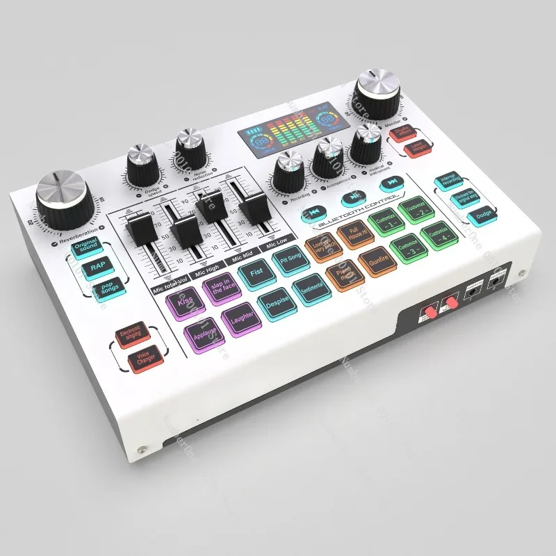 X7 Digitalmixer Soundkarte Live-Soundgeräte Computer Live-Streaming Host Mixer