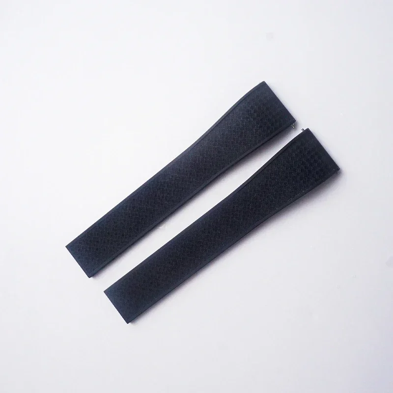 Tropical Pattern FKM CTS Fluororubber Watch Strap 20mm22mm Bands With Quick Release Butterfly Buckle Fit For most of Watches - Image 6