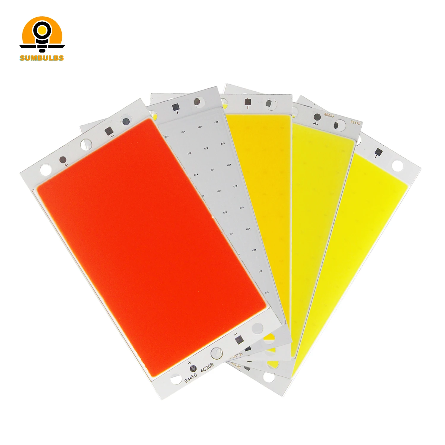 

DC 12V 16W COB LED Panel Light Strip Lamp Module 1600LM Ultral Bright 5 Colors Chip On Board Matrix Bulb for DIY