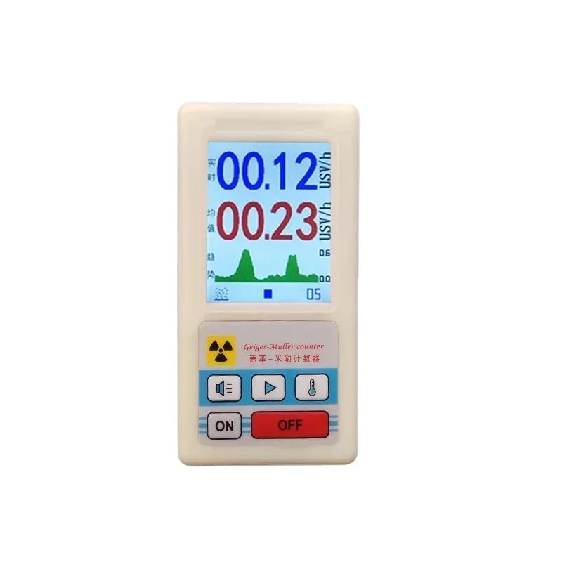 Professional Large Display Screen Nuclear Radiation Detector Sensitive Tester BR-6 Type X-ray Detector Ionizing Radiation