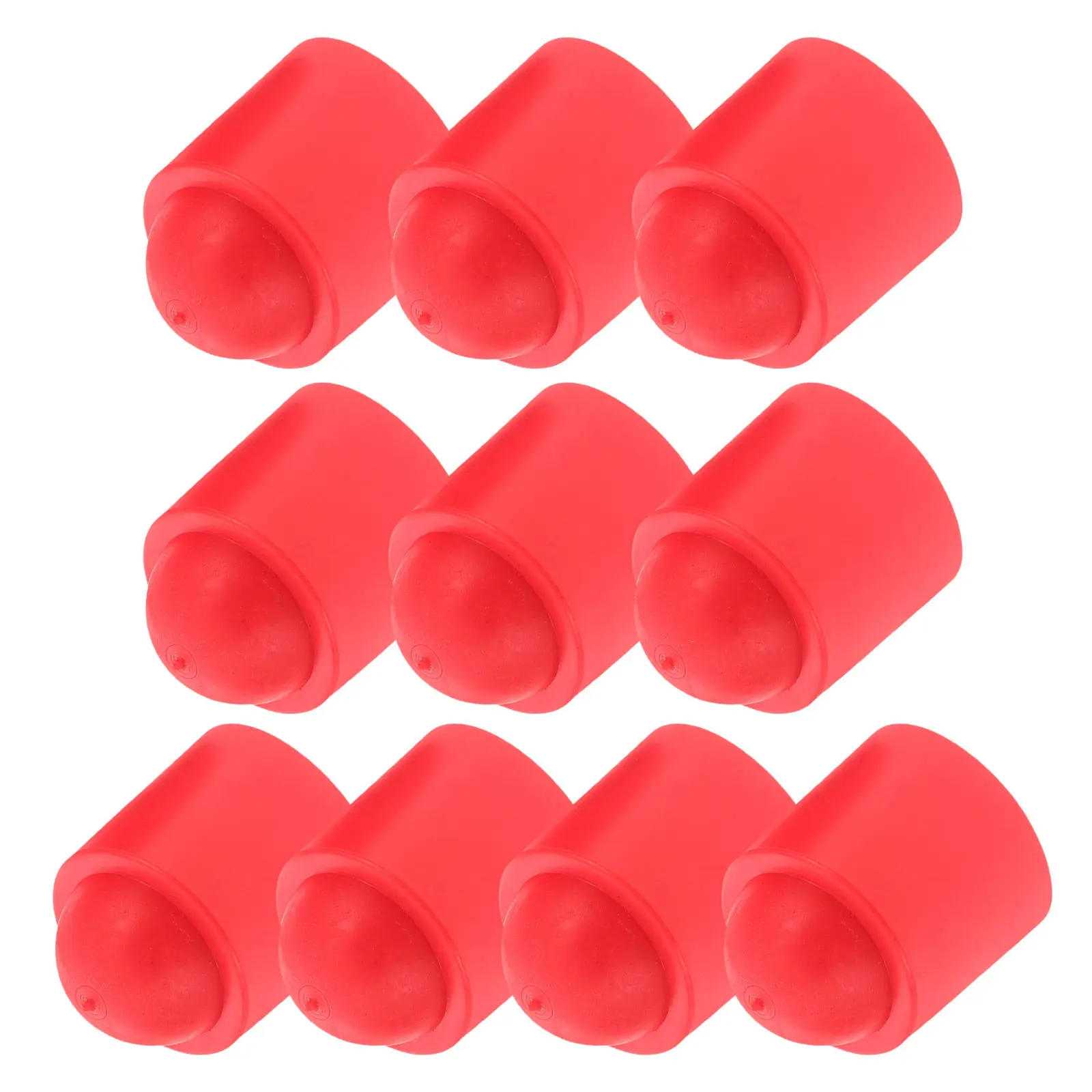 

10Pcs Billiard Cue Tail Protector Rubber Sleeve Pool Stick Bottom Cover Cue Stick Accessories Enhanced Grip Shock Absorption