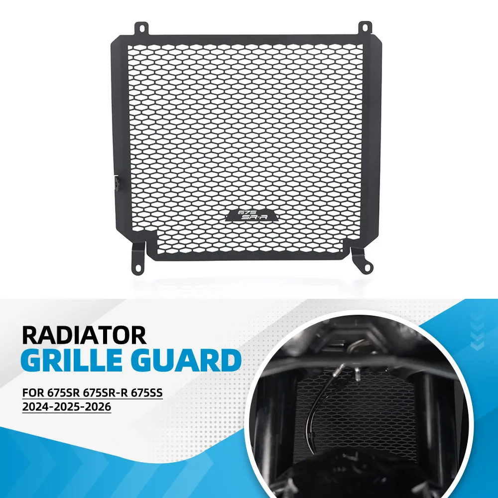 

FOR CFMOTO 675SR 675SR-R 675SS 2024-2025-2026 Motorcycle Accessories Radiator Grille Guard Cover Protection 675 SR / 675 SR-R