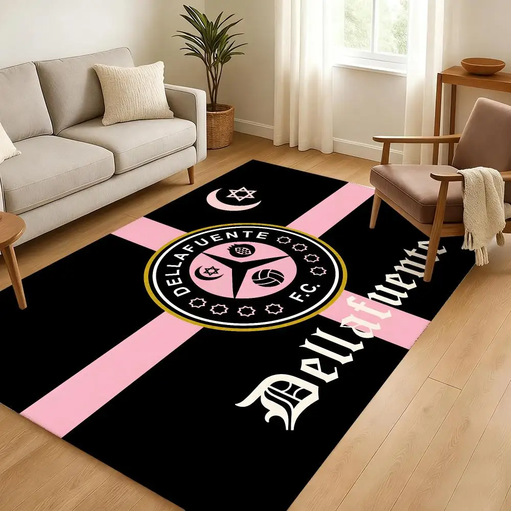 Singer D-Dellafuente Music Floor Mat Soft Thickened Absorbent Non-Slip Bedroom Living Room Door Mat Home Decor Flannel Rugs