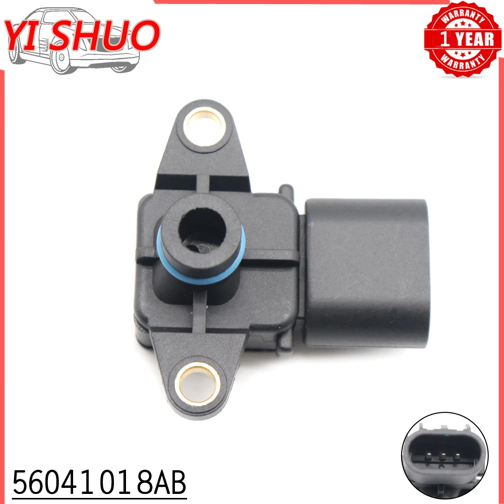 

Car MAP Manifold Absolute Pressure Sensor for CHRYSLER TOWN & COUNTRY for DODGE DURANGO JEEP WRANGLER 56041018AB 68002763AA