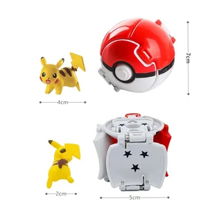 Pokemon Elf Ball Pokeball Tokoh Anime Kartun Pikachu Charizard Piplup Kyogre Saku Monster Hewan Peliharaan Anime Model Aksi Mainan Hadiah 8 kotak pokeball penjualan terbaik - №