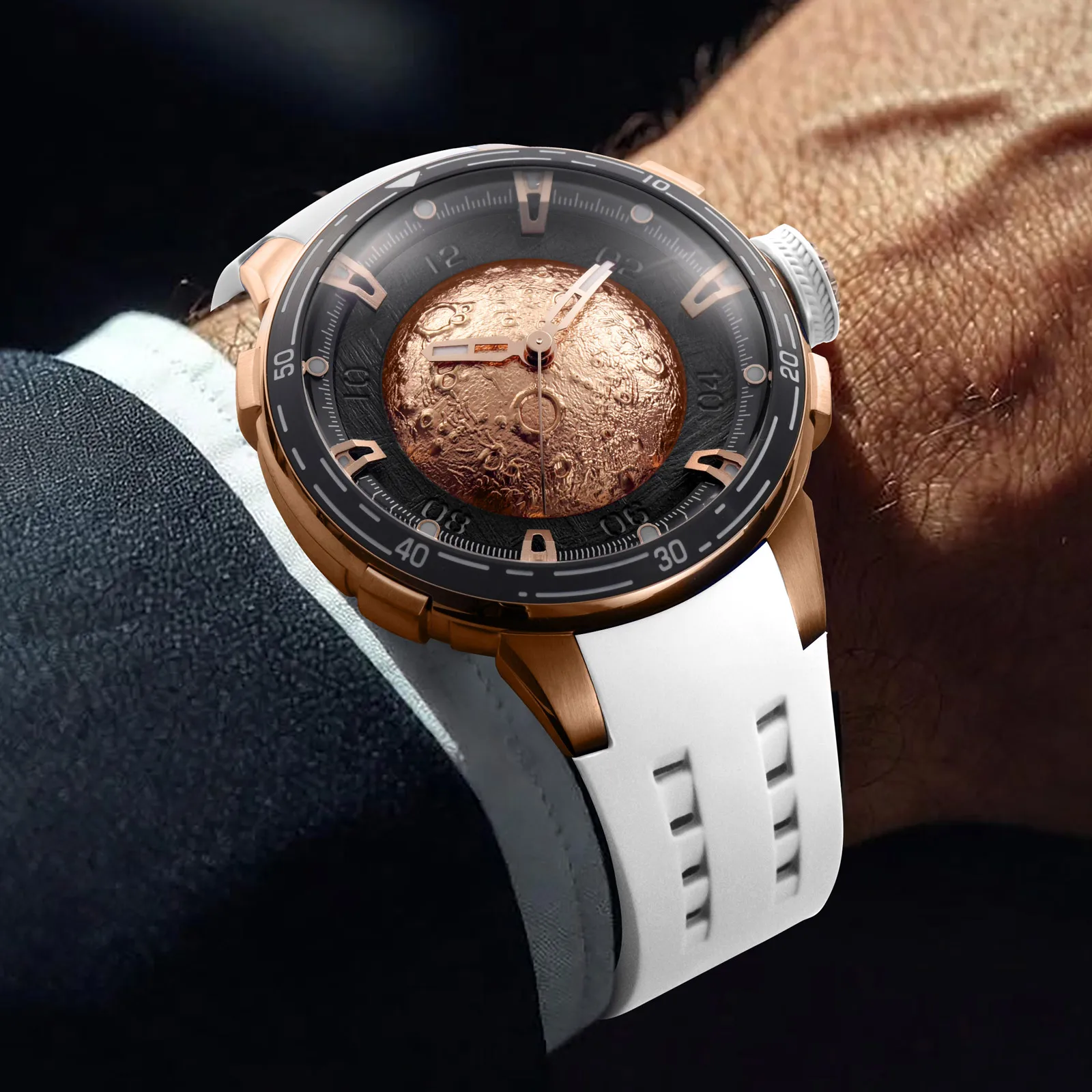 2026 PIDNU Markendesign Neue Star-Serie Mechanische Uhr Herren Japan 8215 Uhrwerk Herrenuhr Wasserdichte Automatische Luxusuhr – Detail 29