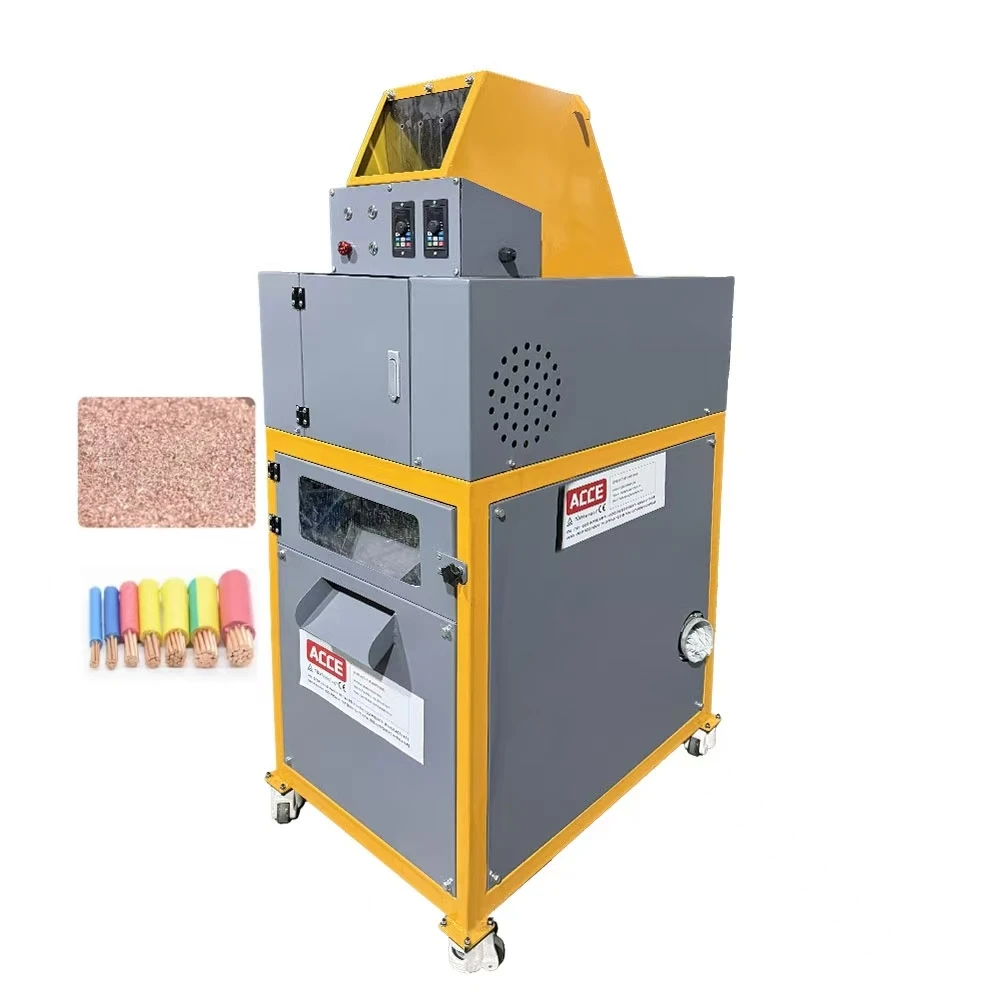Cheap Shipping Cost Copper Granulating Machine Mini Copper Cable Granulating Machine Cable Recycling Machine 80kg Per Hour