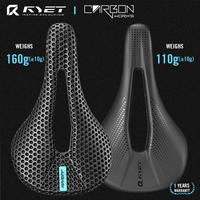 RYET Bicycle Saddle 3D Comfort Bike Seat Cover Cycling 140mm Road MTB Racing Saddles Bicycle Seat Cushion Cycling Seating Parts