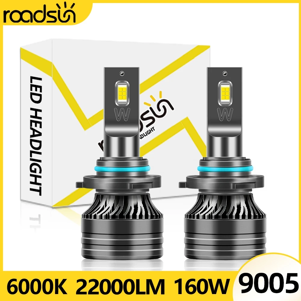 2Pcs 9005 Led Headl… - image