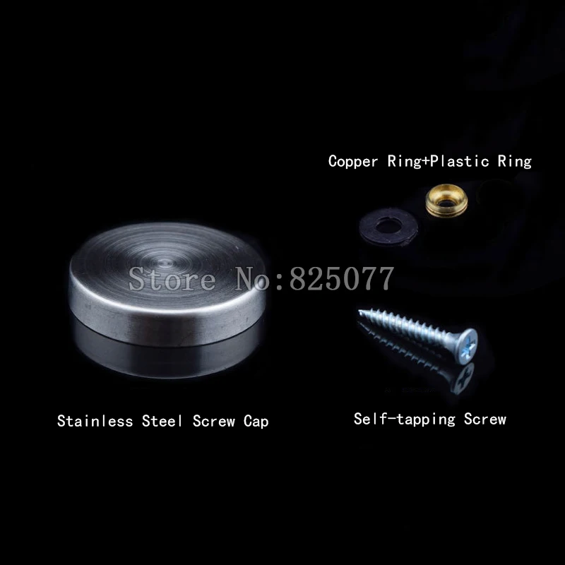 

1000 шт. Декоративные гвозди из нержавеющей стали 304 с зеркальной полировкой, 40 мм, для мебели, керамической плитки, рекламных щитов и стекла