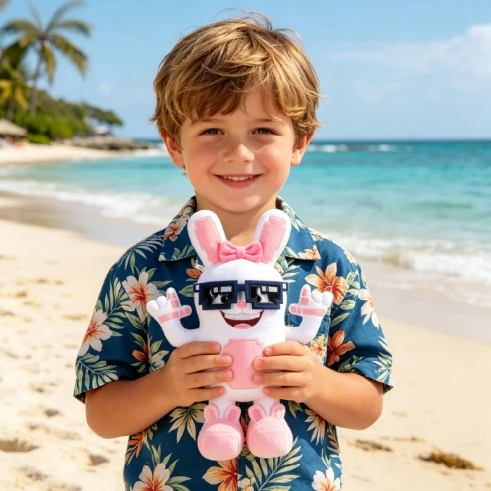 

30 см В наличии: Плюшевая кукла Boppin Bunny Sahur Steal A Brainrot, милая аниме-игрушка, подарок на день рождения и Рождество