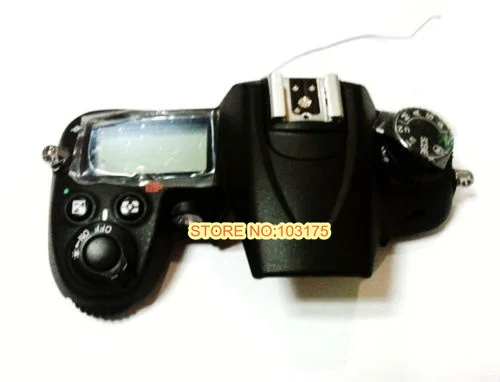 Original Top Cover Head Shell Assembly with Flash Board  LCD Repair Part For Nikon D7000 Camera