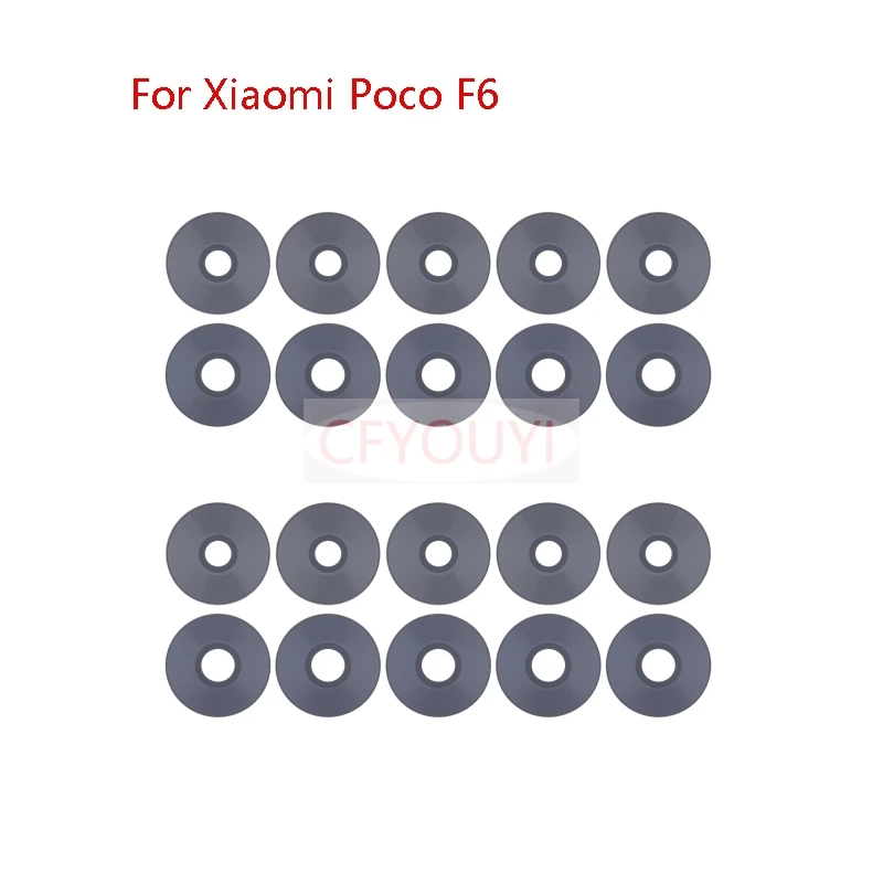 

10set /lot New Back Camera Lens Replacement Part For Xiaomi Poco F6