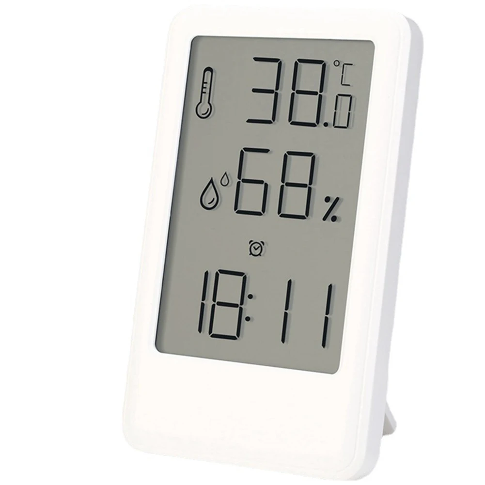 Digital Thermometer Hygrometer LCD Display Indoor Outdoor Temperature Humidity Monitor For Home Office Wine Cellar Climate Tool