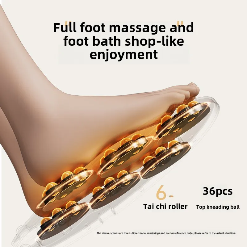 Electric massage and heating foot bath basin for foot bath basin for household fully automatic constant temperature foot bath