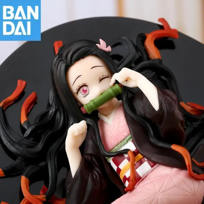 Oryginalna figurka anime Demon Slayer: Kimetsu No Yaiba Ichiban Kuji Kamado Nezuko D Prize od Bandai Spirits - zabawka, model, prezent