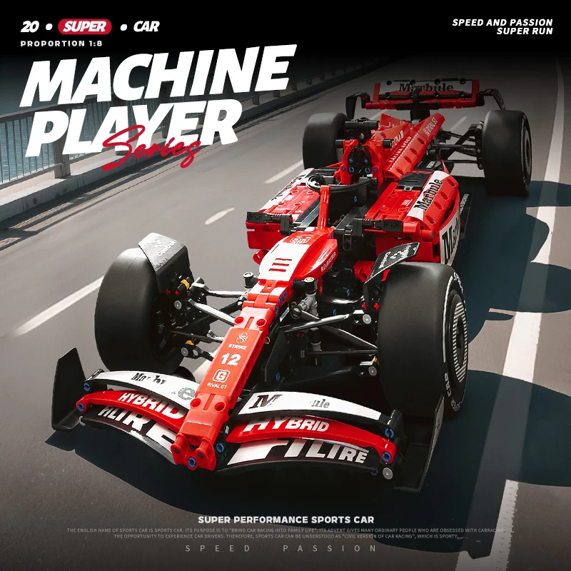 pieces-de-montage-pour-modele-de-voiture-de-course-f1-Echelle-1-8-kit-de-montage-blocs-jouet-educatif-pour-enfants-en-tant-que-cadeau-de-vacances