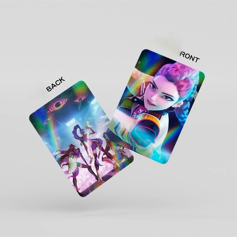 30pcs cards Kpop Devil Hunting Group flash card cartoon anime double-sided card Cartoon Animation Surrounding Kids Gifts