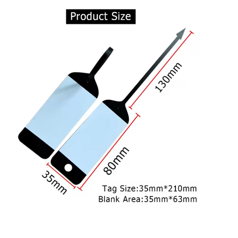 100pcs Car Key Hang Tags Blank Waterproof Paper Label for 4S Automobile Stores Repair Service