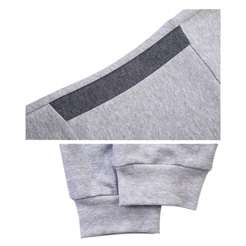 Pantalones deportivos de ocio para hombres, pantalones de Fitness delgados, pantalones de pierna pequeña, placa ligera, Otoño e Invierno