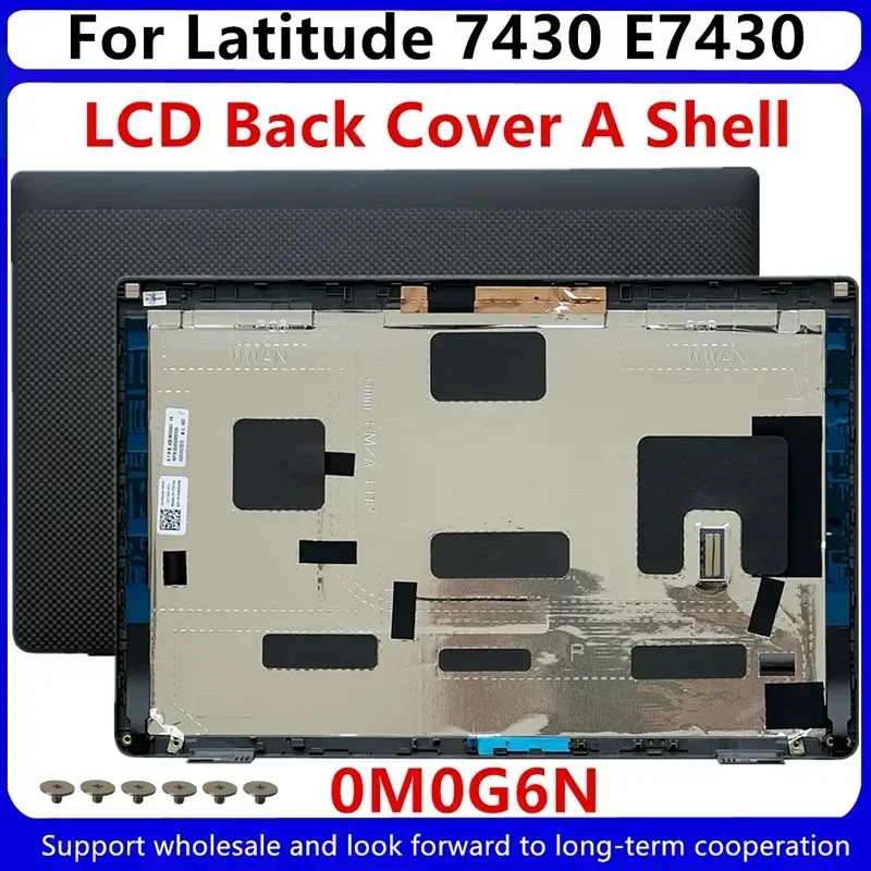 New For Dell Latitude 7430 E7430 Bottom Base Case Cover 0CVC1Y CVC1Y Silver 0M0G6N LCD cover bezel