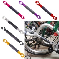 Folding Bike Swallow-shaped Handlebar Brace Bridge Extender Use For Brompton M H Handlebar Phone Holder Computer Lights Mount