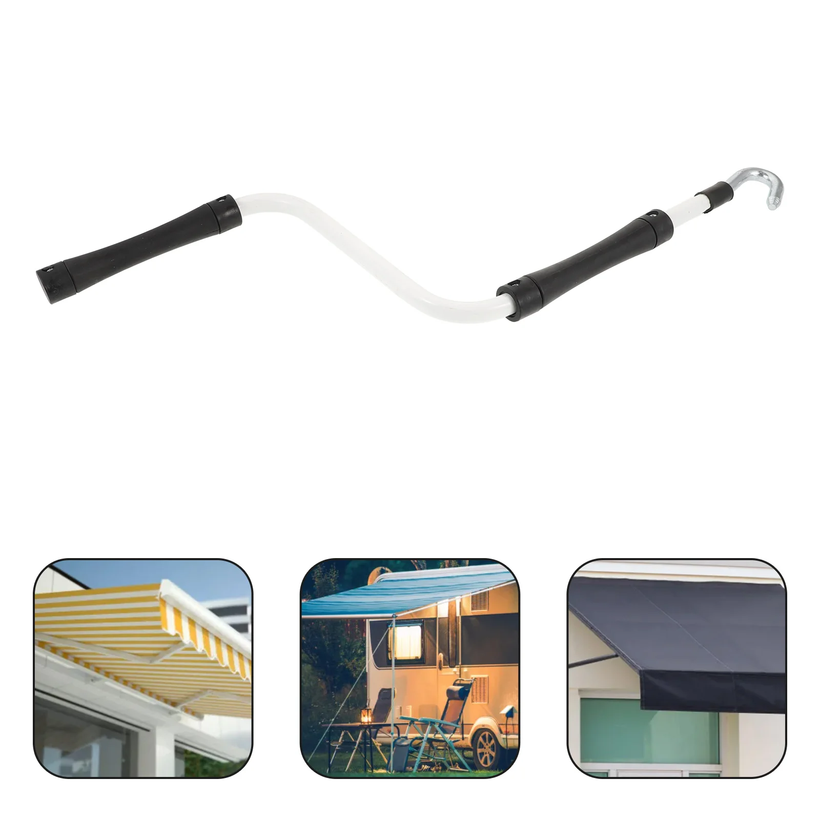 Accessories Awning Rotation Shaft Camper Canopy Tool Roller Shutter Crank Rubber Telescoping Hand Handle Retractable