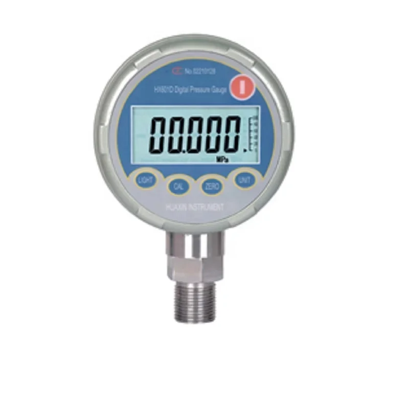 HX601 Accuracy 0.5% F.S Digital Pressure Gauge Manometer 0-4bar 0-2bar 0-1bar 0-0.7bar -0.025-0.025bar -0.05-0.05bar