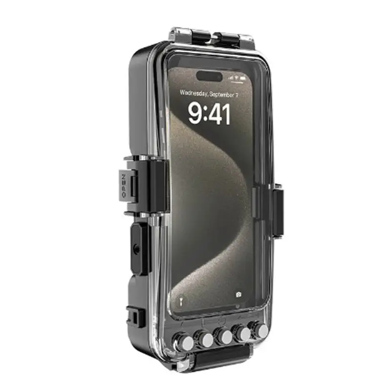 Superior Bluetooth 30 Meter Deep Waterproof Case For Phone Diving Case Bluetooth Deep Diving Protection Cover