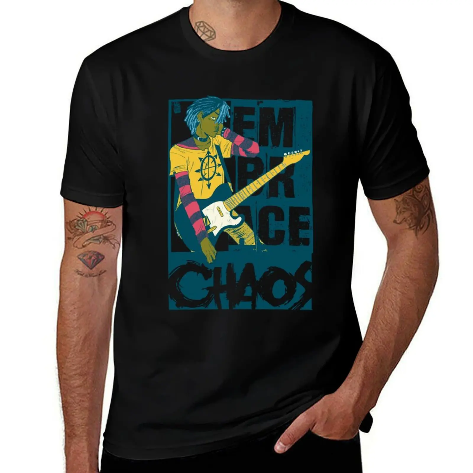 

Embrace chaos T-Shirt anime tshirt funny t shirts man