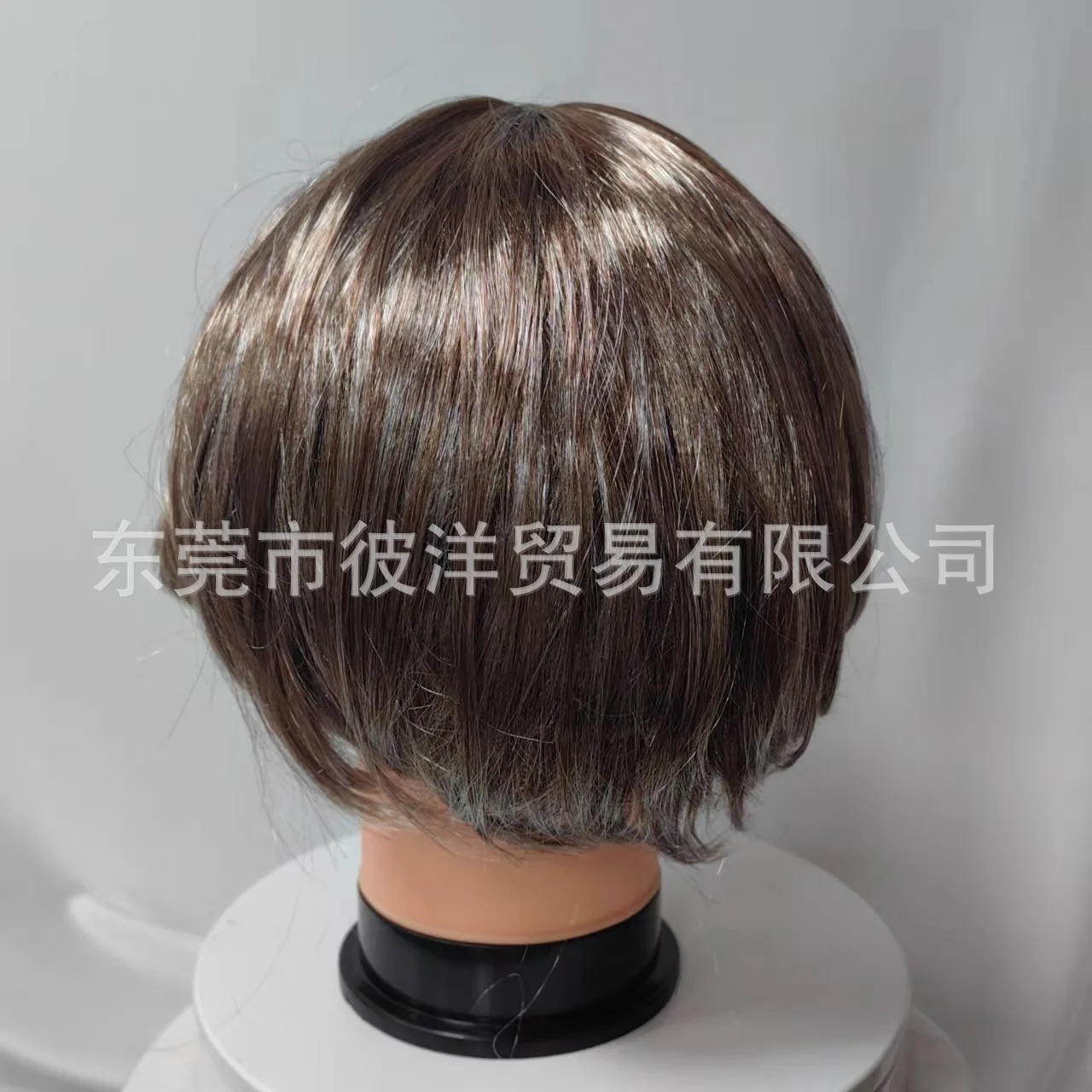 An Old Woman with Short Hair Mask Latex Mask Head Cover Funny Prank Halloween Party Cosplay Costume Props Accessories