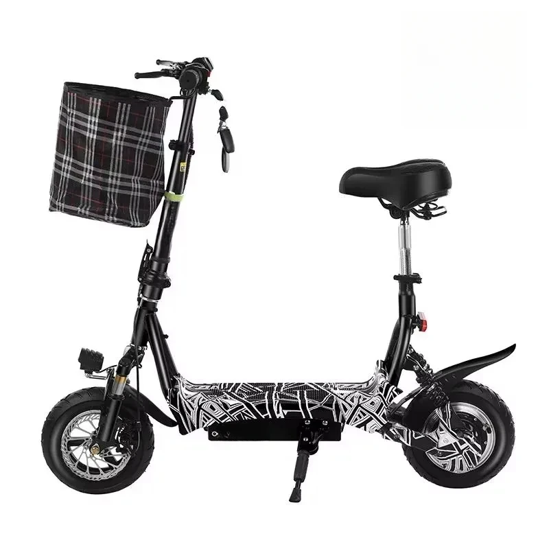 High-end Wholesale 500W Motor Electric Scooter 24V10AH Optional 10inch Tire Drum Brake 6Tube Sine Wave Cont