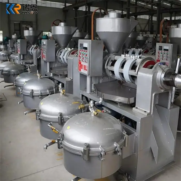 High Efficiency Sunflower Oil Pressers Machine Sunflower Oil Expeller Cotton Seed High Production Including Refining Filling