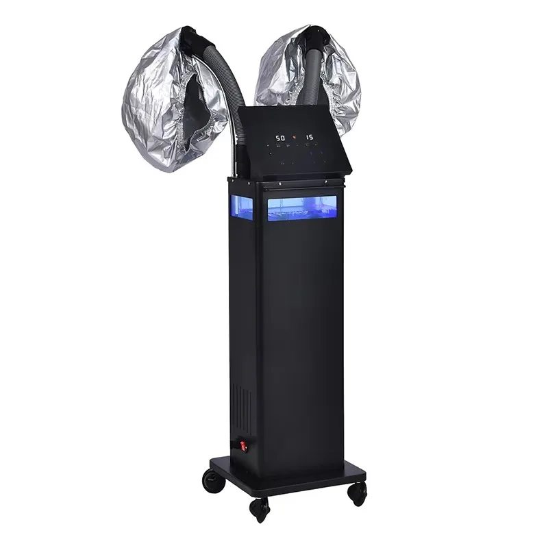Ozone Micro Nano Mist Hair Steamer Machine Professional Uv Protect Paint Barber Shop Hair Deep Conditioning Hair Steamer