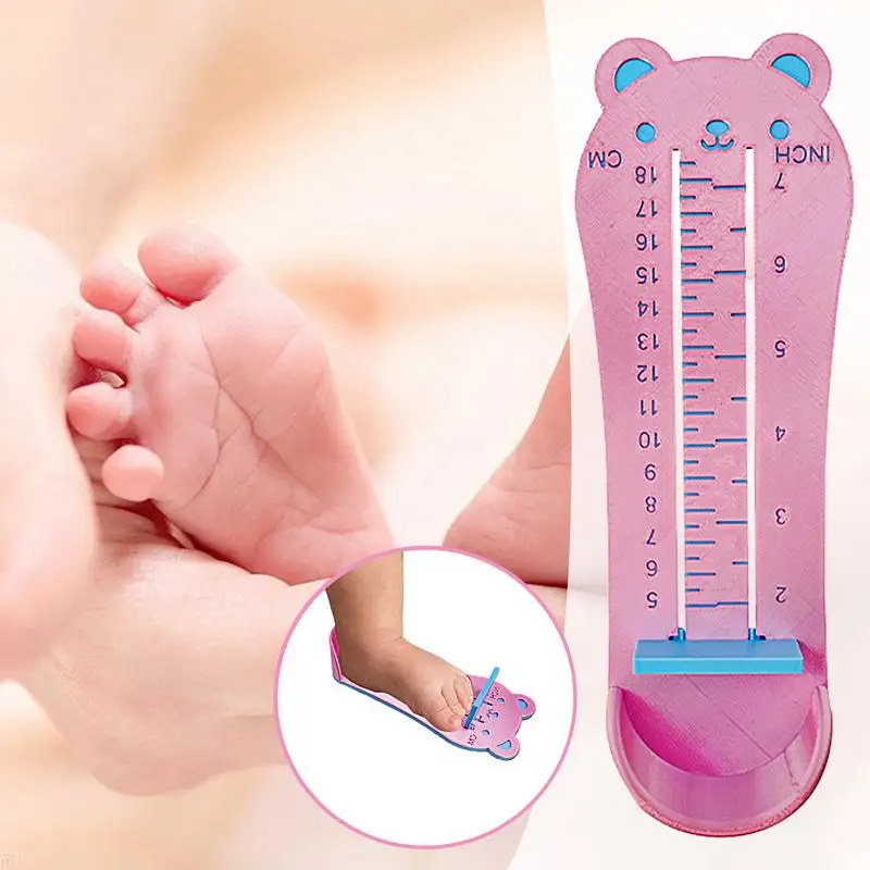 

Shoe Sizer Measuring Devices Foot Measurement Gauge Cute Accurate Measuring Tool With Double-Scale Display For Shopping Growth