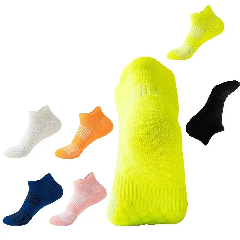 

Towel bottom boat socks sports socks breathable and odor proof short tube badminton socks sweat absorbing and massage bottom run
